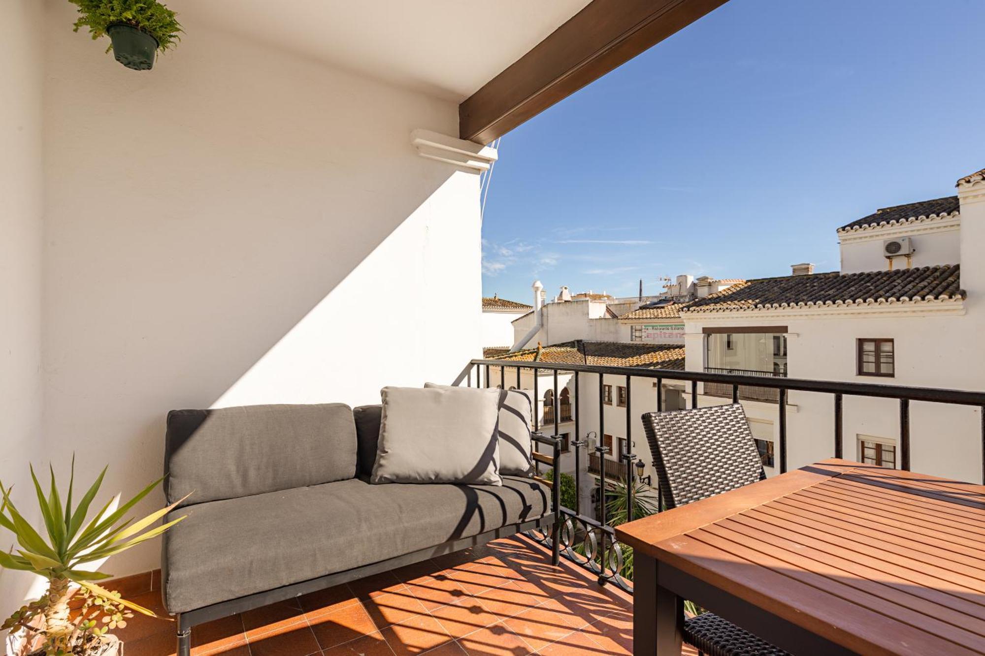 Duquesa Port Studio Apartment - Bright Sunlit Terrace 马尼尔瓦 外观 照片